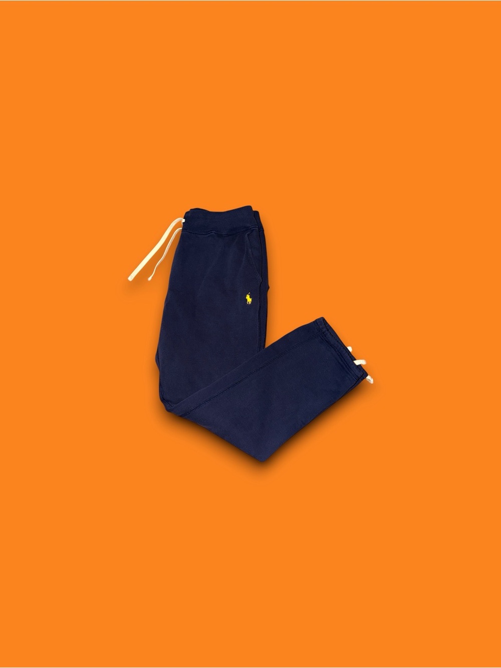 Polo Ralph Lauren Men's Navy Fleece Drawstring Sweatpants Size Medium